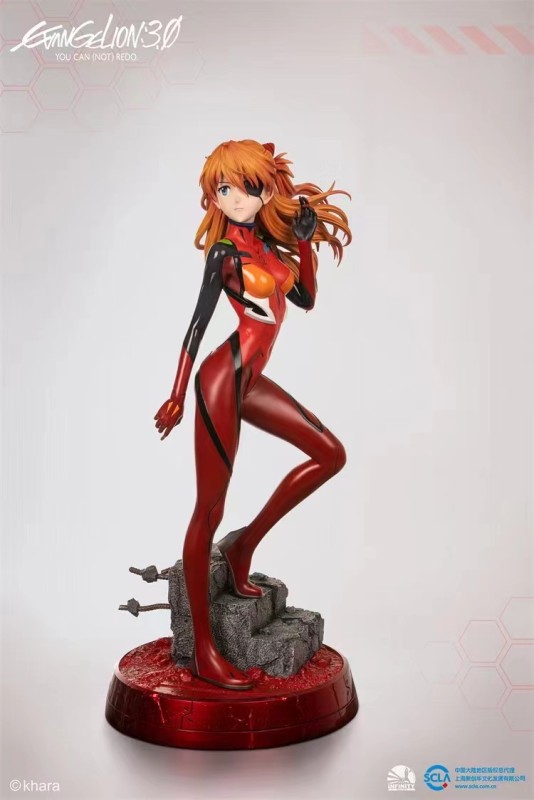 【In Stock】INFINITY Studio EVA 1/2 Asuka Langley Soryu Copyright Statue