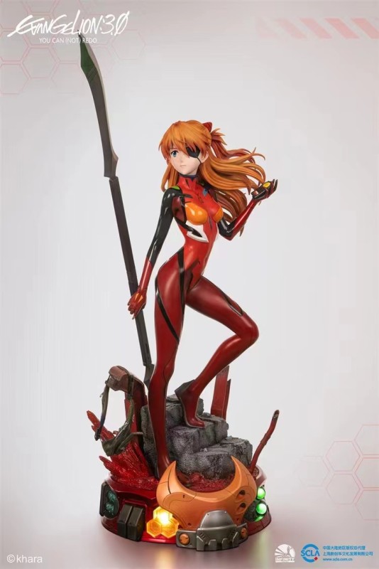 【In Stock】INFINITY Studio EVA 1/2 Asuka Langley Soryu Copyright Statue