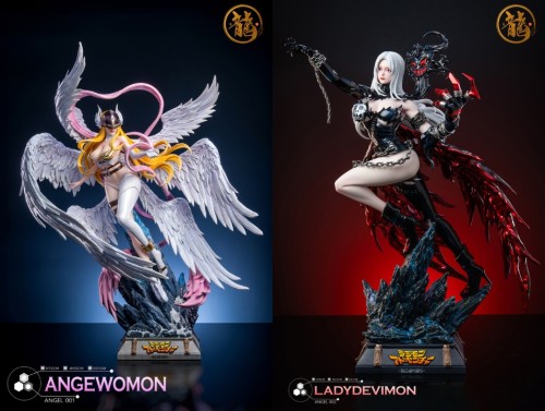 【Pre order】Dragon Studio 1/4 Angewomon&Lady Devimon