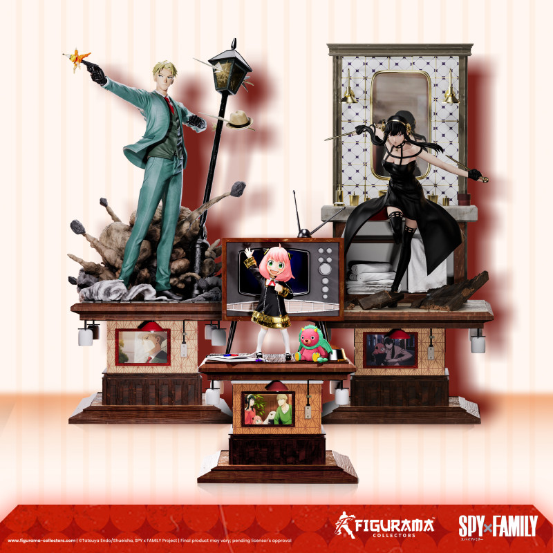 【Pre order】Figurama Collectors 1/8 Loid Forger&Anya&Yor Forger (copyright)