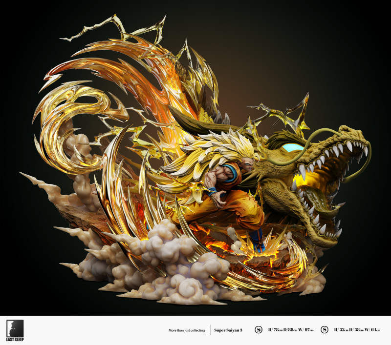 【In Stock】Last Sleep SS3 Dragon Fist Goku