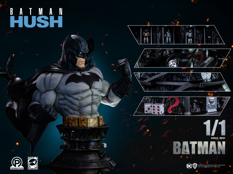 【Pre order】Limit Studio & Penguin Toys batman 1/1 bust