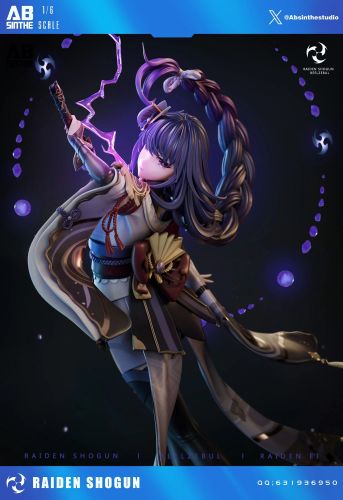 【In Stock】 ABsinthe Studio 1/6 Raiden Shogun