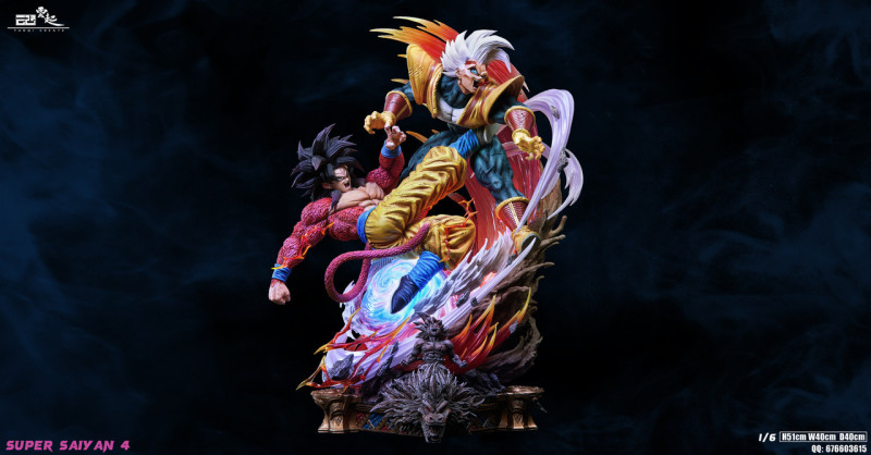 【Pre order】 YunQi studio 1/6 SS4 GOKU VS BABY