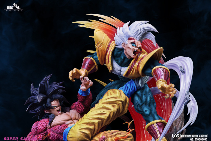 【Pre order】 YunQi studio 1/6 SS4 GOKU VS BABY