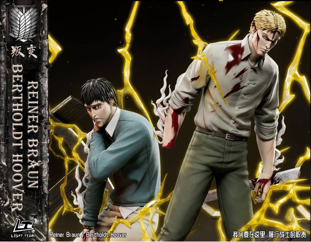【In Stock】 Light Team Studio 1/6 Bertolt Hoover & Reiner Braun