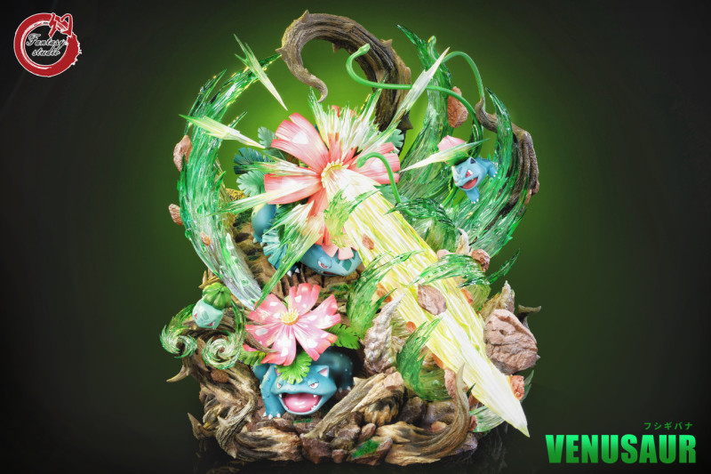 【In Stock】Fantasy Studio Venusaur Evolutionary Group with LED