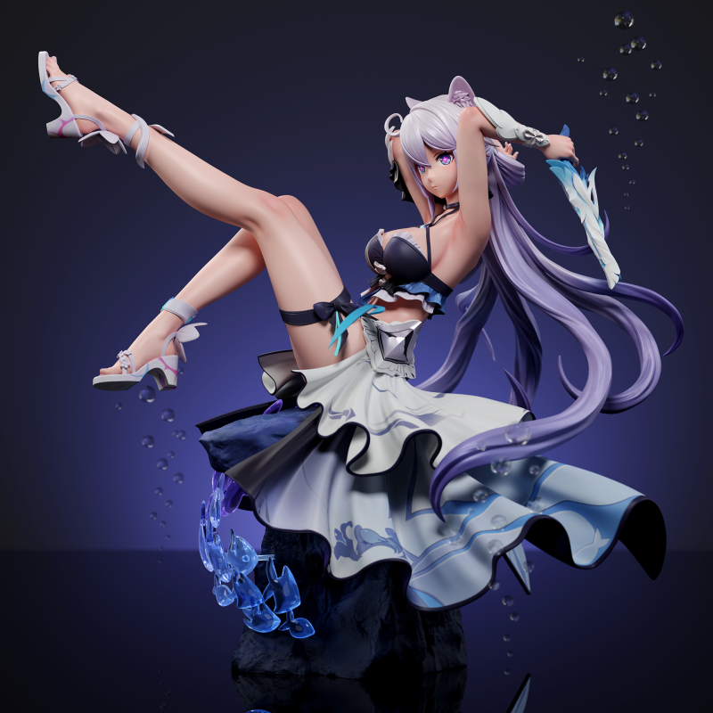 【In Stock】Arctic wolf 1/6 Kiana Kaslana