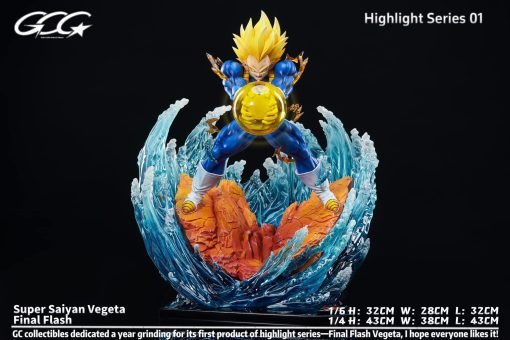  【Pre order】Gold Coin Collectibles Studio Final Flash Vegeta 