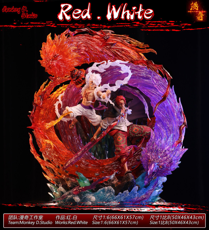 【In Stock】Monkey D Studio 1/6 Luffy & Shanks