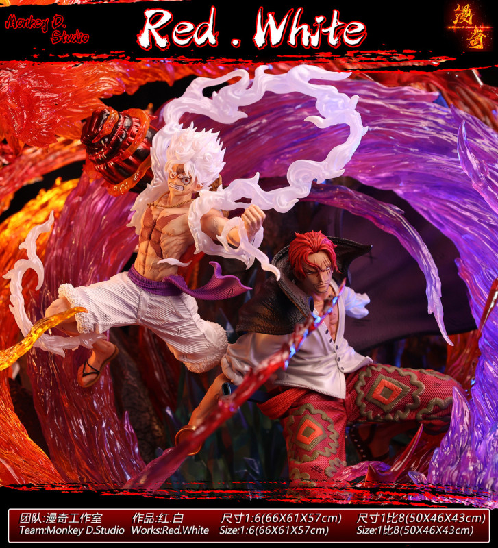 【In Stock】Monkey D Studio 1/6 Luffy & Shanks