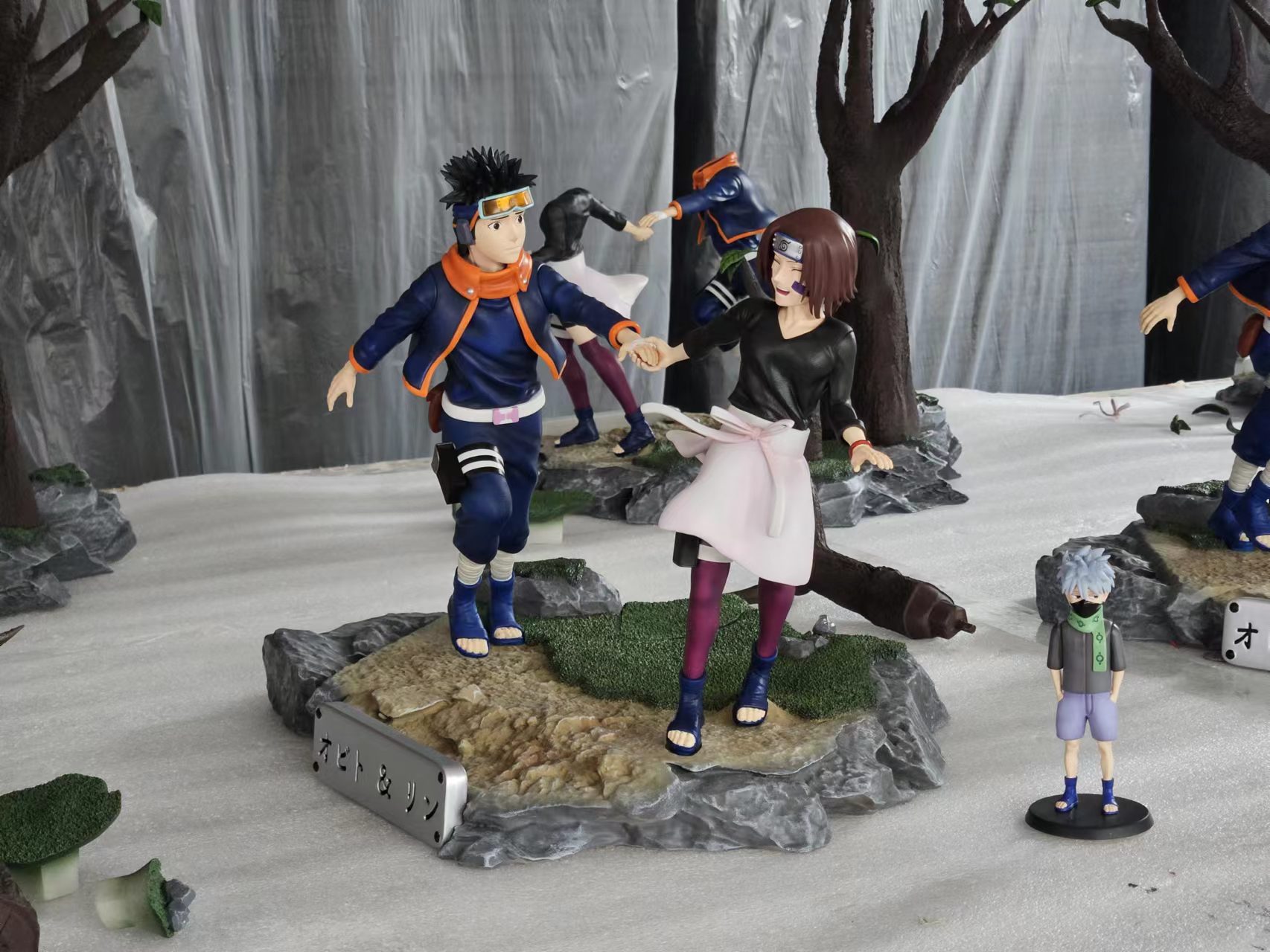 Pre order】XinYuan Creation 1/6 Uchiha Obito & Nohara Rin