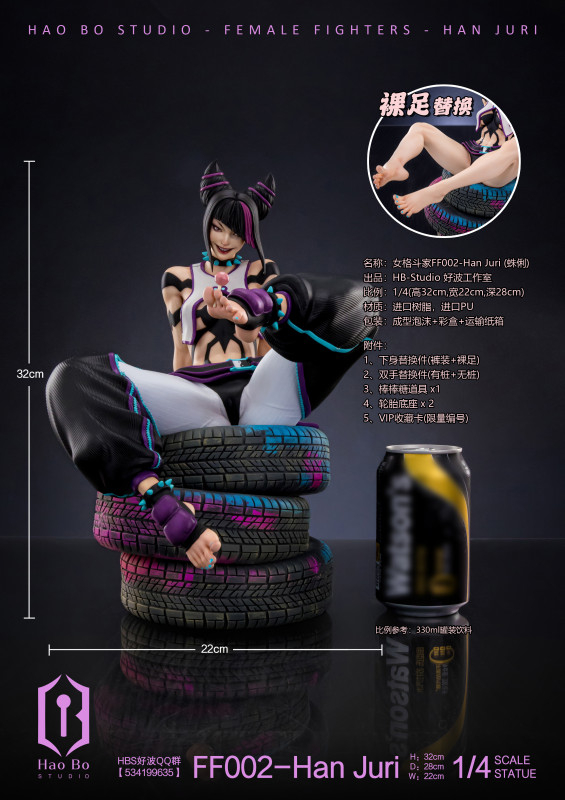 【In Stock】Hao Bo Studio  1/4 FF002-Han Juri