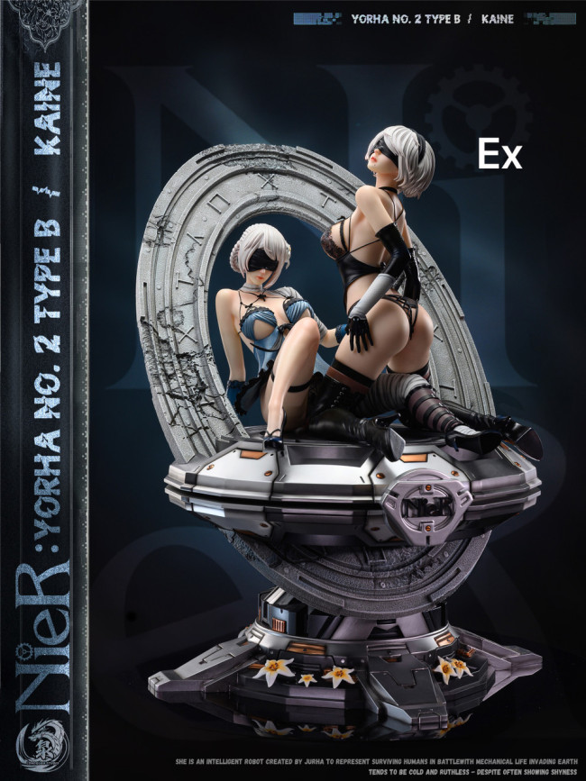 【Pre order】LongQuan Studio 1/4 NieR:Automata 2B & Kaine