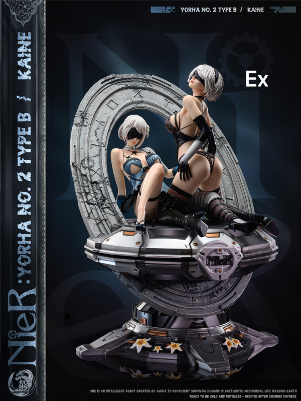 【Pre order】LongQuan Studio 1/4 NieR:Automata 2B & Kaine
