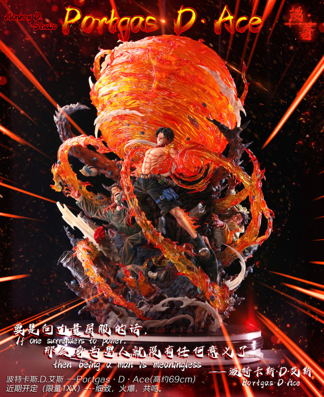 【In Stock】Monkey D Studio 1/6 Ace with LED