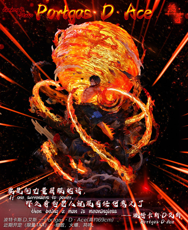 【In Stock】Monkey D Studio 1/6 Ace with LED