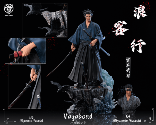 【Pre order】Mask Studio 1/6 & 1/4 Vagabond - Musashi Miyamoto
