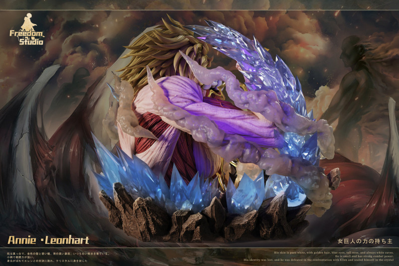 【In Stock】Freedom Studio 1/4 Attack on Titan Annie & Female Titan with LED