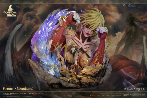 【In Stock】Freedom Studio 1/4 Attack on Titan Annie & Female Titan with LED