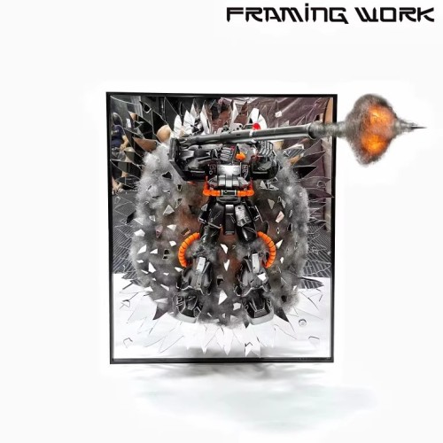 【In Stock】Framing Work ZaKu gundam broken mirror