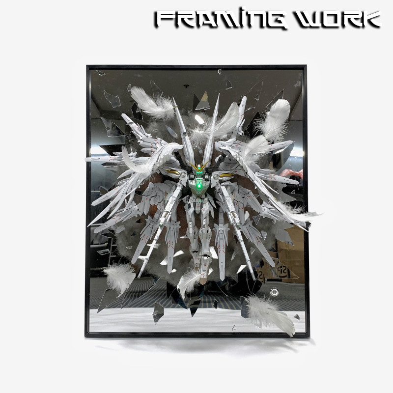【Pre order】Framing Work XXXG-00YSW Wing Snow White gundam broken mirror