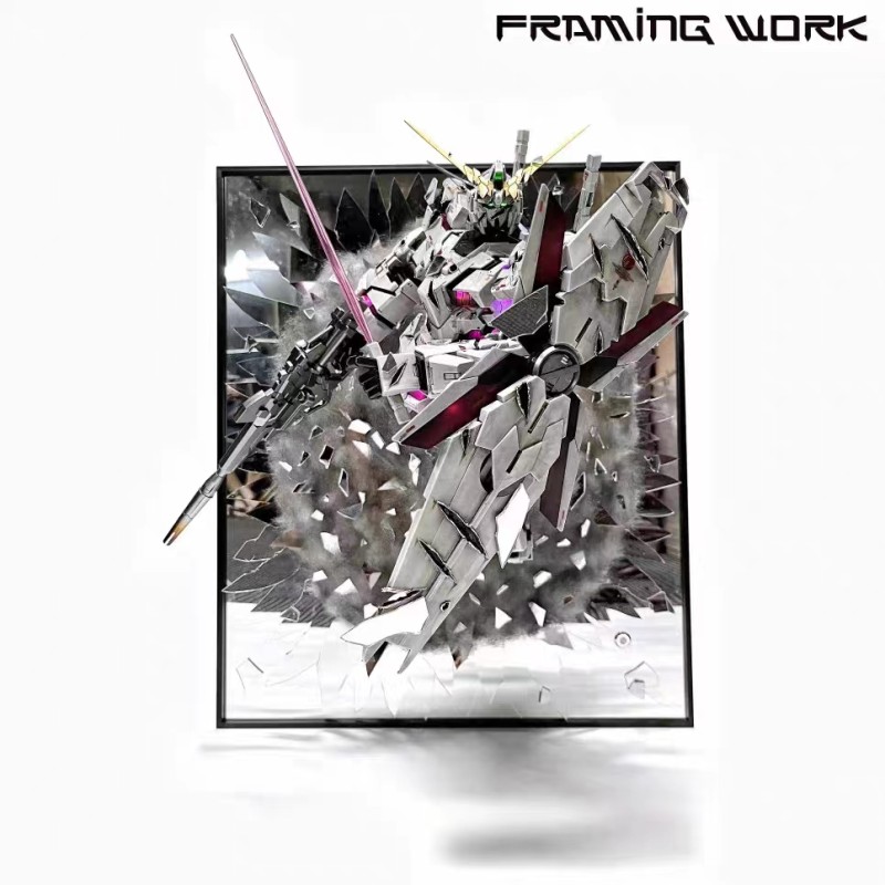 【In Stock】Framing Work Unicorn gundam broken mirror