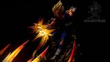 【In Stock】KD Studio 1/4 Super Saiyan 2 Goku VS Super Saiyan 2 Vegetto With LED