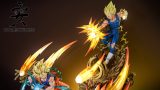 【In Stock】KD Studio 1/4 Super Saiyan 2 Goku VS Super Saiyan 2 Vegetto With LED
