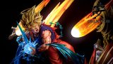【In Stock】KD Studio 1/4 Super Saiyan 2 Goku VS Super Saiyan 2 Vegetto With LED