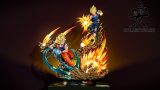 【In Stock】KD Studio 1/4 Super Saiyan 2 Goku VS Super Saiyan 2 Vegetto With LED