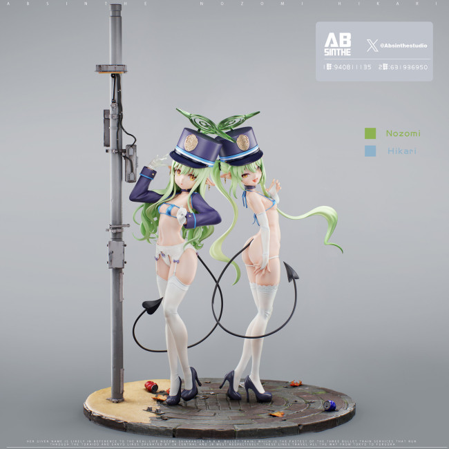 【In Stock】ABsinthe Studio 1/6 Nozomi & Hikari