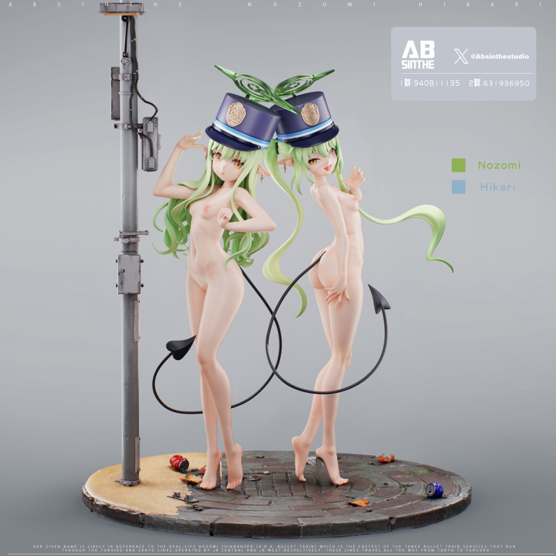 【In Stock】ABsinthe Studio 1/6 Nozomi & Hikari