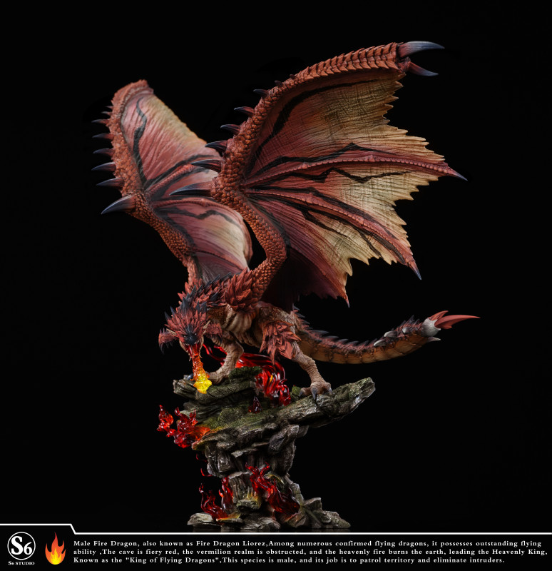 【Pre order】S6 Studio Monster Hunter Male Fire Dragon