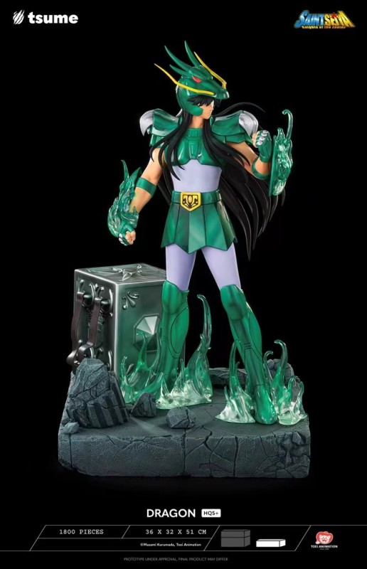 【Pre order】 Tsume HQS  1/6 Saint Seiya Shiryu (Copyright)