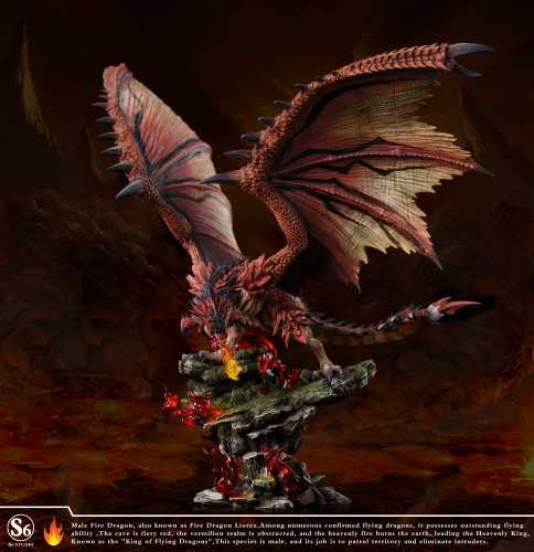 【Pre order】S6 Studio Monster Hunter Male Fire Dragon