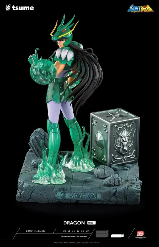 【Pre order】 Tsume HQS  1/6 Saint Seiya Shiryu (Copyright)