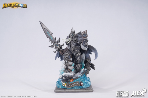 【Pre order】 HEX Collectibles Studio 1/10 HearthStone: Heroes of Warcraft Lich King (Copyright)