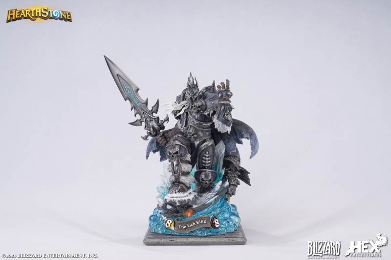 【Pre order】 HEX Collectibles Studio 1/10 HearthStone: Heroes of Warcraft Lich King (Copyright)