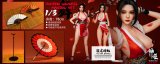 【Pre order】Goddess Toys 1/3 Silicone hair transplant action figure Mai Shiranui