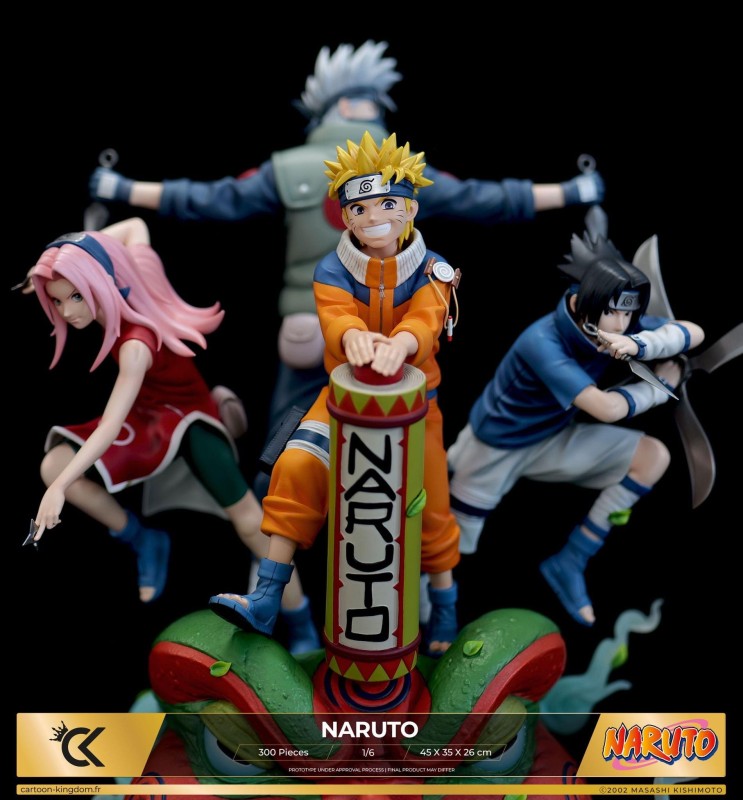 【Pre order】CK Studio 1/6 Class 7 Kakashi & Naruto & Sasuke & Haruno Sakura (Copyright)