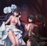 【Pre order】Arctic Wolf Studio 1/6 Honkai Impact 3 Flower married black and white Seele Vollerei