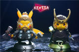 【In Stock】NEWBRA Studio Pokemon The  Avengers Loki Pikachu Resin Statue