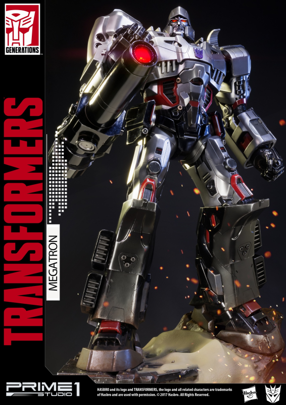 【In Stock】Prime 1 Studio - Transformers  Primary colour​ Megatron (Copyright)