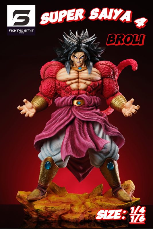 【Pre order】Fighting Sprit Studio 1/6 & 1/4 Super Saiyan 4 Broly