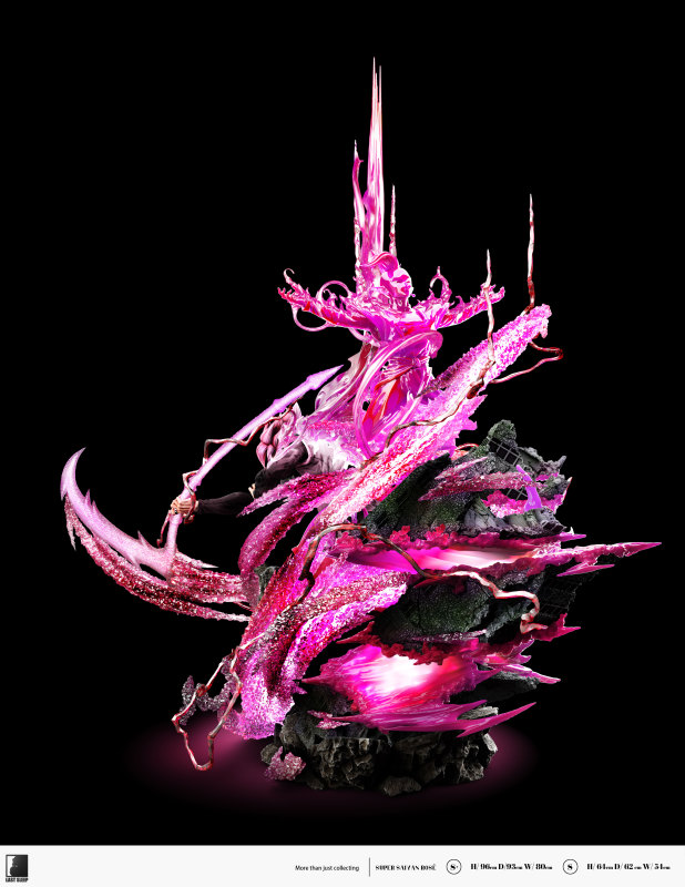 【In Stock】Last Sleep Studio Dragon Ball Super Saiyan Rose with LED