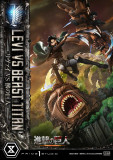 【Pre order】Prime 1 Studio 1/4 Attack On Titan Levi vs Beast titan (Copyright)