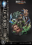 【Pre order】Prime 1 Studio 1/4 Attack On Titan Levi vs Beast titan (Copyright)