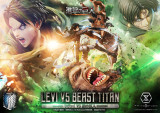 【Pre order】Prime 1 Studio 1/4 Attack On Titan Levi vs Beast titan (Copyright)