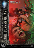 【Pre order】Prime 1 Studio 1/4 Attack On Titan Levi vs Beast titan (Copyright)